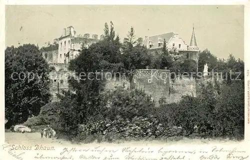 AK / Ansichtskarte Dhaun Schloss Dhaun