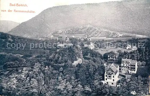 AK / Ansichtskarte Bad_Bertrich Panorama Blick von der Hermannshoehe Bad_Bertrich