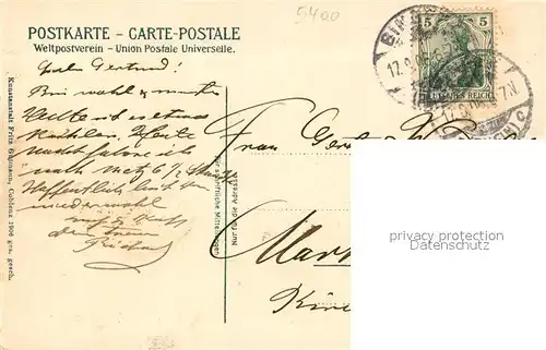 AK / Ansichtskarte Koblenz_Rhein Totalansicht vom Karthaeuser Hof gesehen Koblenz_Rhein