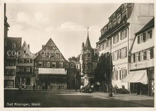 AK / Ansichtskarte Bad_Kissingen Markt Bad_Kissingen