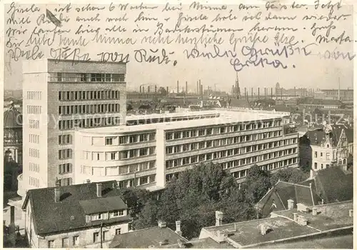 AK / Ansichtskarte Essen_Ruhr Deutschlandhaus Kruppsche Fabrik Essen_Ruhr
