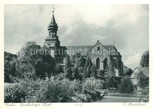 AK / Ansichtskarte Goslar Frankenberger Kirche Goslar