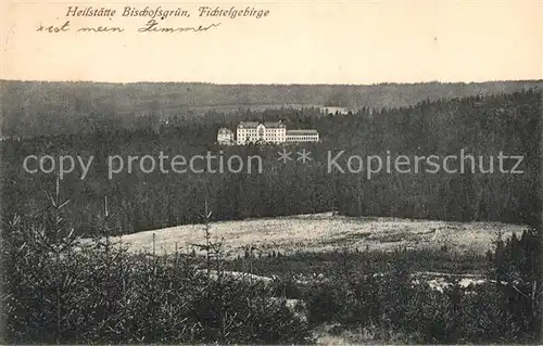 AK / Ansichtskarte Bischofsgruen Heilstaette im Fichtelgebirge Bischofsgruen