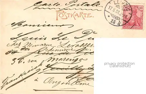 AK / Ansichtskarte Leipzig Reichsgericht mit Schmuckplatz und Villen Leipzig