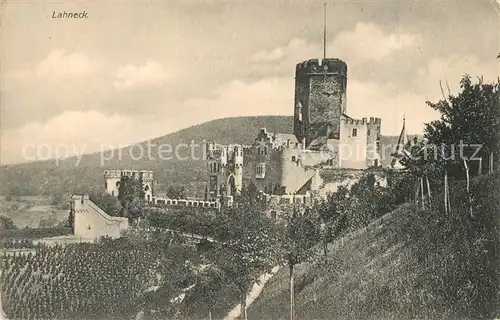 AK / Ansichtskarte Lahnstein Burg Lahneck Lahnstein