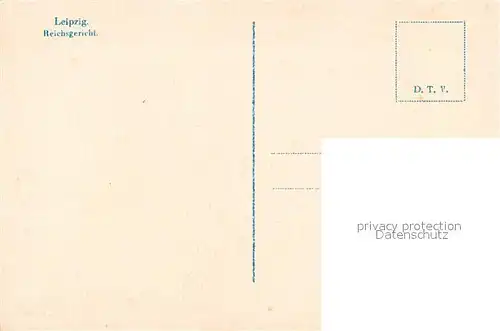 AK / Ansichtskarte Leipzig Reichsgericht Leipzig