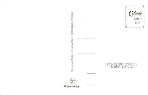 AK / Ansichtskarte Kappelrodeck St Nicolaus Kirche Denkmal Weinort Ferienort im Schwarzwald Kappelrodeck