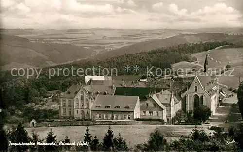 AK / Ansichtskarte Heimbach_Eifel Trappistenabtei Mariawald Landschaftspanorama Heimbach Eifel