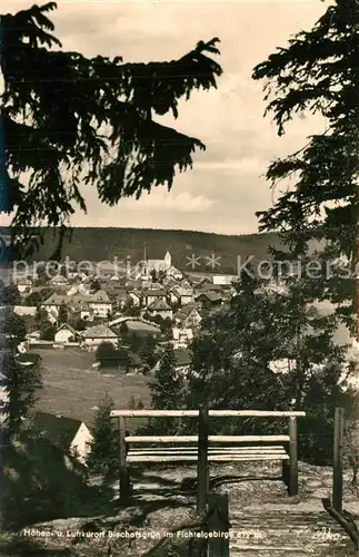 AK / Ansichtskarte Bischofsgruen Ansicht vom Waldrand aus Kurort im Fichtelgebirge Bischofsgruen