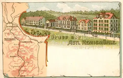 AK / Ansichtskarte Remismuehle Asyl Remismuehle Remismuehle