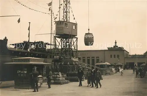 AK / Ansichtskarte Basel_BS Internat Ausstellung fuer Binnenschiffart und Wasserkraftnuetzung Basel_BS