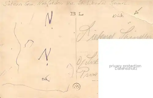 AK / Ansichtskarte Nohfelden Musikverein Harmonie Soettern 1925 Nohfelden