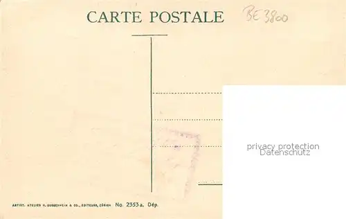 AK / Ansichtskarte Interlaken_BE Eden Hotel Interlaken_BE