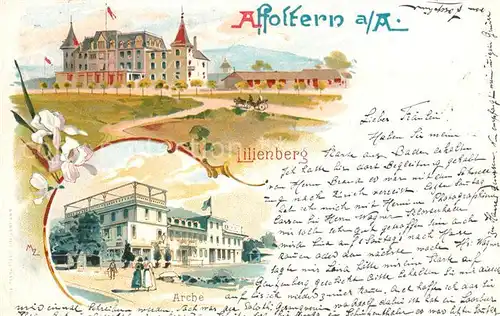 AK / Ansichtskarte Affoltern_ZH Lilienberg Arche Affoltern ZH