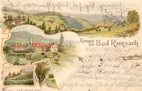 AK / Ansichtskarte Laeufelfingen Hotel Bad Ramsach Laeufelfingen