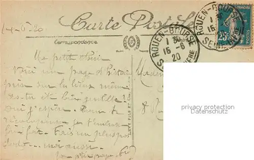 AK / Ansichtskarte Rouen Plaque Commemorative Place du Vieux Marche  Rouen