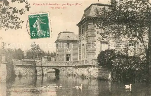AK / Ansichtskarte Cheronvilliers Chateau  Cheronvilliers