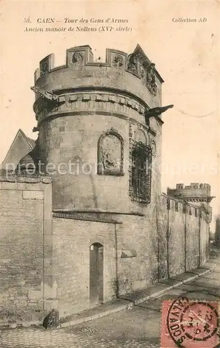 AK / Ansichtskarte Caen Tour des Gens d Armes Caen