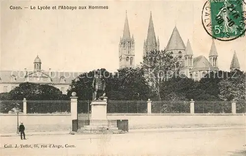AK / Ansichtskarte Caen Lycee Abbaye aux Hommes Caen