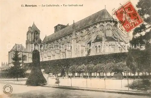 AK / Ansichtskarte Bourges Cathedrale  Bourges
