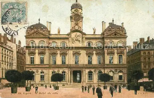 AK / Ansichtskarte Lyon_France Hotel de Ville Lyon France