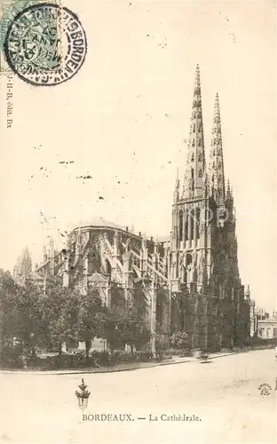 AK / Ansichtskarte Bordeaux Cathedrale Bordeaux