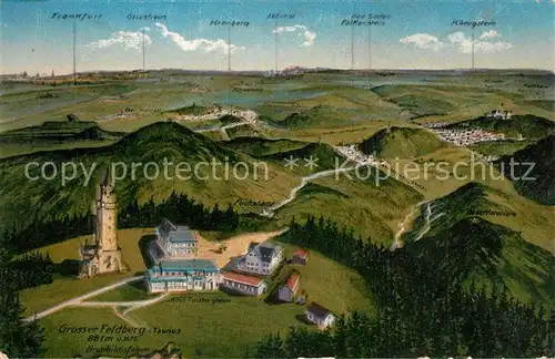 AK / Ansichtskarte Grosser_Feldberg_Taunus  Grosser_Feldberg_Taunus