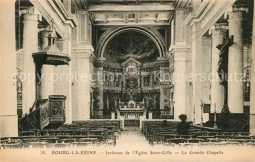 AK / Ansichtskarte Bourg la Reine Eglise Saint Gille Bourg la Reine