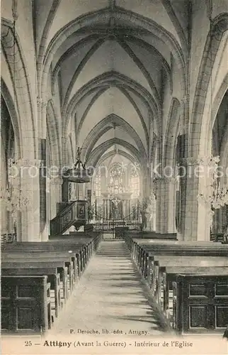 AK / Ansichtskarte Attigny_Ardennes Eglise Attigny Ardennes