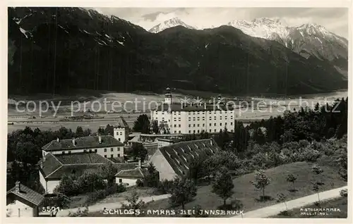 AK / Ansichtskarte Amras_Tirol Schloss Amras Tirol