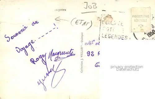 AK / Ansichtskarte Job Segelboote Job