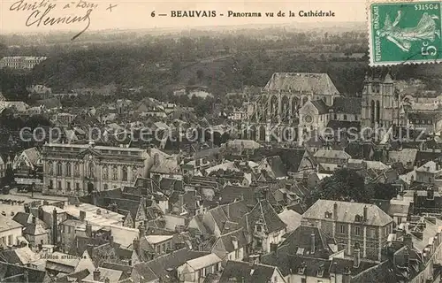 AK / Ansichtskarte Beauvais Vu de la Cathedrale Beauvais