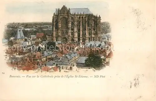 AK / Ansichtskarte Beauvais Cathedrale  Beauvais