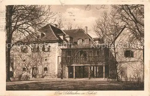 AK / Ansichtskarte Tiefurt Schloss Tiefurt