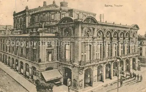 AK / Ansichtskarte Reims_Champagne_Ardenne Theater Reims_Champagne_Ardenne