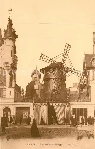 AK / Ansichtskarte Paris Moulin Rouge Paris