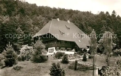 AK / Ansichtskarte Herrenalb_Schwarzwald Schwarzwaldhaus 