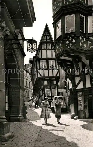 AK / Ansichtskarte Bernkastel Kues Mittelalterliches Spitzgiebelhaus Bernkastel Kues