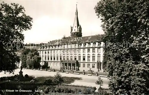 AK / Ansichtskarte Erbach_Odenwald Schloss Erbach Odenwald