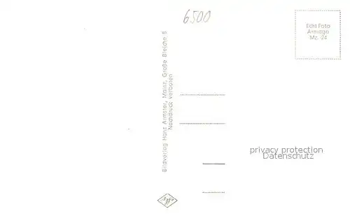 AK / Ansichtskarte Mainz_Rhein Roemersteine Roemischer Soldatenkopf Panorama Mainz Rhein