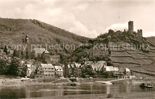 AK / Ansichtskarte Beilstein_Mosel Burg Kirche Panorama Beilstein_Mosel