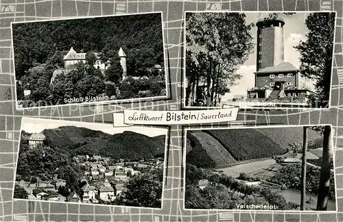 AK / Ansichtskarte Bilstein_Sauerland Schloss Hohe Bracht Veischedetal Bilstein_Sauerland