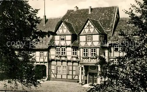 AK / Ansichtskarte Quedlinburg Klopstock Haus Quedlinburg
