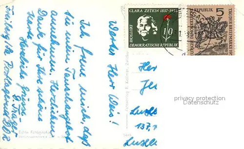 AK / Ansichtskarte Freiberg_Sachsen Obermarkt Freiberg Sachsen