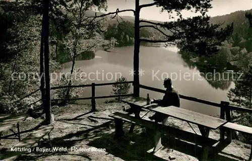 AK / Ansichtskarte Koetzting Hoellensteinsee Koetzting