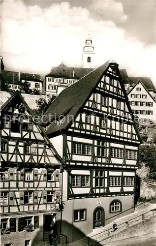 AK / Ansichtskarte Horb_Neckar Alte Fachwerkhaeuser Horb Neckar