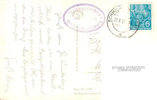 AK / Ansichtskarte Bad_Schandau Berggaststaette Grosser Winterberg Bad_Schandau