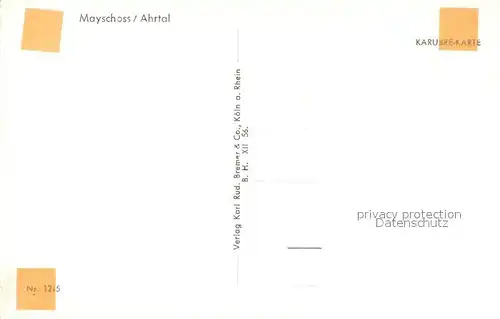 AK / Ansichtskarte Mayschoss Panorama Kirche Mayschoss