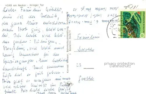 AK / Ansichtskarte Horb_Neckar Ihlinger Tor Horb Neckar