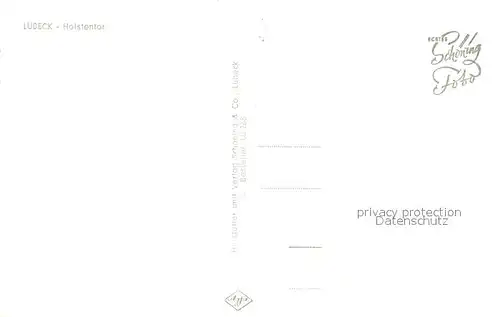 AK / Ansichtskarte Luebeck Holstentor Luebeck